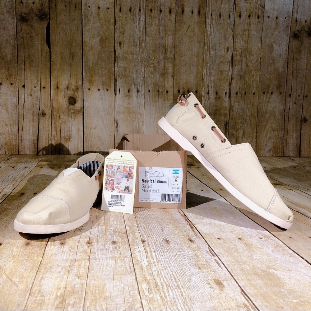 Toms Men Shoe Sand Nautical